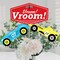 Big Dot of Happiness Let's Go Racing - Racecar - Race Car Birthday Party or Baby Shower Centerpiece Sticks - Table Toppers - Set of 15